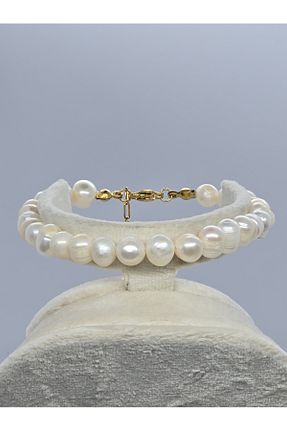 دستبند مروارید سفید URANİA JEWELRY - کد 925721036