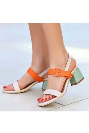 کفش کلاسیک رنگی زنانه پارچه ای B BİLMEZLER - کد 925702260