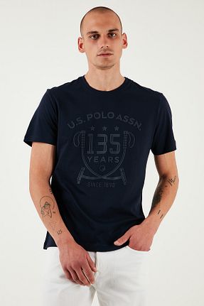 تیشرت سرمه ای مردانه رگولار U.S. Polo Assn. - کد 925019636