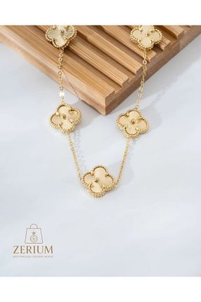 گردنبند استیل ( فولاد ) متالیک زنانه استیل (فولاد) ZERİUM - کد 925054145