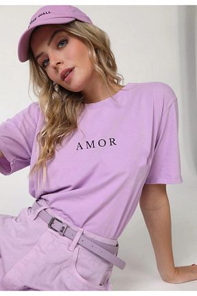 تیشرت رنگی زنانه اورسایز Boi - کد 925052088