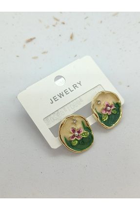 گوشواره استیل (فولاد) رنگی استیل ضد زنگ JEWELRY - کد 925058264