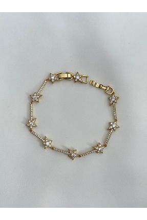 دستبند استیل (فولاد) طلائی استیل (فولاد) ANKA Accessories - کد 925055719