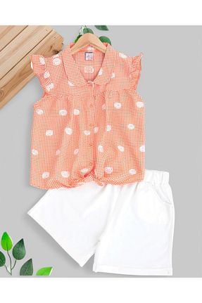 ست بالاتنه و پائین تنه رنگی بچه گانه بافتنی Ege Bebek - کد 925714911