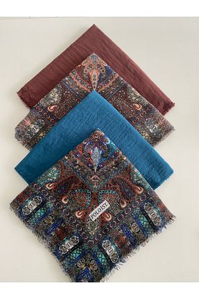روسری رنگی پنبه ای poloist - کد 925065160