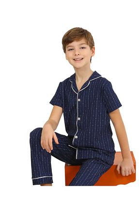 ست لباس راحتی سرمه ای بچه گانه %100 پنبه Vitmo Baby - کد 925724434