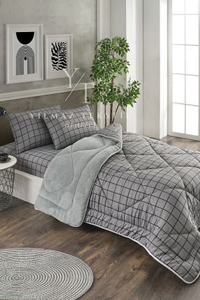 ست لحاف و روکش لحاف و روکش بالش مشکی کش دار Home - کد 897350260