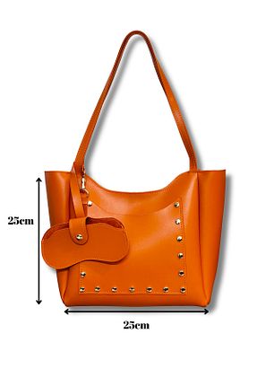 کیف دوشی نارنجی زنانه پلی اورتان fular & bags - کد 925073466