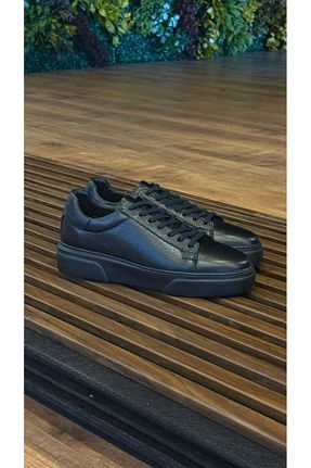 کفش کژوال مشکی مردانه چرم خالص MARCHİO SHOES - کد 925077159