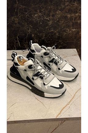 کفش اسنیکر سفید مردانه چرم اصل MARCHİO SHOES - کد 925080635