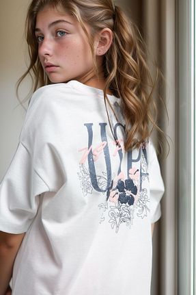 تیشرت سفید بچه گانه رگولار U.S. Polo Assn. - کد 925730792