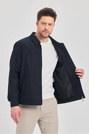 کاپشن سرمه ای مردانه رگولار TREND KOMBİN - کد 925086935