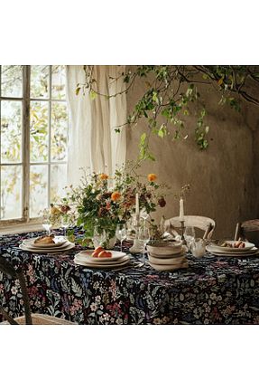 رومیزی رنگی کتان Meine Home - کد 922485233