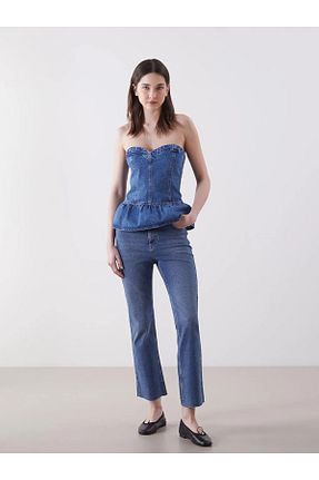 شلوار جین آبی زنانه جین LC Waikiki - کد 925735546