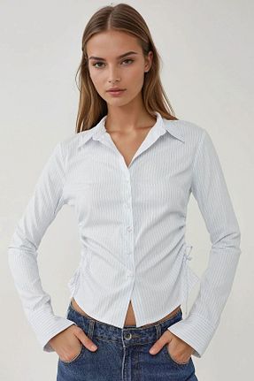پیراهن آبی زنانه Fitted Hiccup - کد 921292828