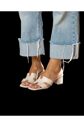 دمپائی نباتی زنانه چرم مصنوعی Derro Store - کد 925125410