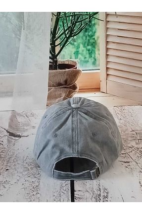 کلاه طوسی زنانه پنبه ای Aydmr Aksesuar - کد 925136549