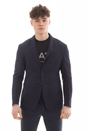 کت سرمه ای مردانه Blazer Emporio Armani - کد 93038851