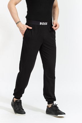 پائین تنه راحتی مشکی مردانه پنبه ای BOSS - کد 882056187