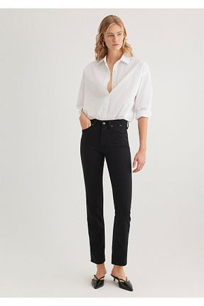 شلوار جین مشکی زنانه رگولار Mavi - کد 235096831