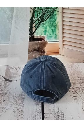 کلاه سرمه ای زنانه پنبه ای Aydmr Aksesuar - کد 925136230