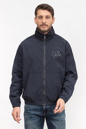 کاپشن سرمه ای مردانه Armani Exchange - کد 886427457