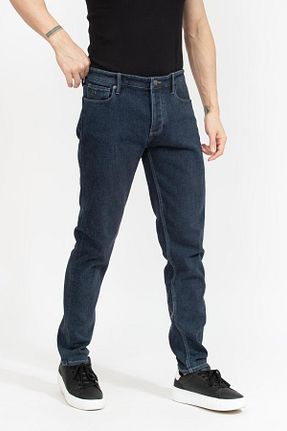 شلوار جین سرمه ای مردانه پاچه ساده Emporio Armani - کد 857679247