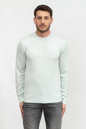 پلیور سبز مردانه ساده Emporio Armani - کد 733025917