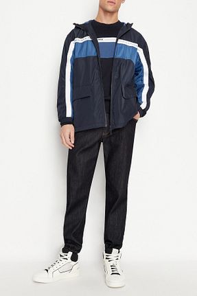 پلیور سرمه ای مردانه ساده Armani Exchange - کد 736365381