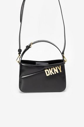 کیف دوشی مشکی زنانه چرم مصنوعی Dkny - کد 877444245