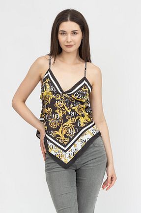 بلوز مشکی زنانه ساده VERSACE JEANS COUTURE - کد 733156076