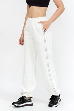 شلوار کرمگن سفید زنانه رگولار Emporio Armani - کد 891440235