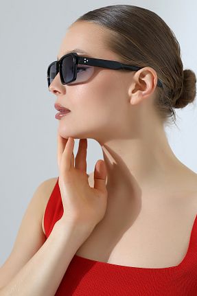 عینک آفتابی مشکی زنانه 55 Lozzo - کد 925224154