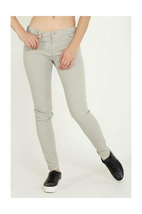 شلوار جین سفید زنانه رگولار Emporio Armani - کد 37612794