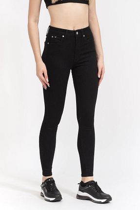 شلوار مشکی زنانه الاستین Calvin Klein - کد 873152779