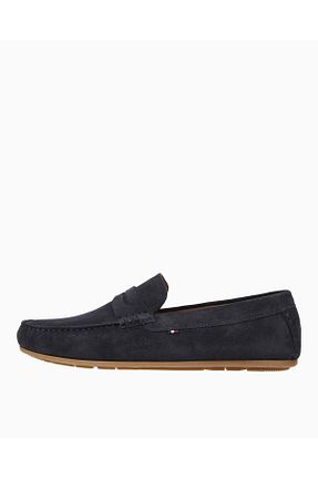 کفش لوفر مشکی مردانه جیر Tommy Hilfiger - کد 823808223