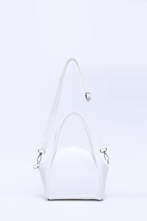 کیف دوشی سفید زنانه چرم مصنوعی Shaka - کد 849076316