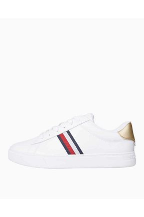 کفش اسنیکر سفید زنانه چرم Tommy Hilfiger - کد 889677968