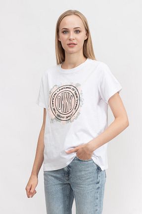 پلیور سفید زنانه ساده Dkny - کد 891781508