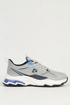 کفش اسنیکر طوسی مردانه بند دار Pierre Cardin - کد 925283778