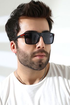 عینک آفتابی مشکی مردانه 59 Lozzo - کد 925283856