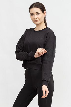 پلیور مشکی زنانه یقه دوچرخه Calvin Klein - کد 658612576