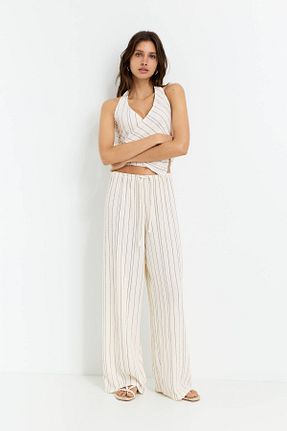 شلوار نباتی زنانه پلی استر Pull & Bear - کد 925285453