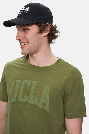 تیشرت خاکی مردانه رگولار Ucla - کد 925270532
