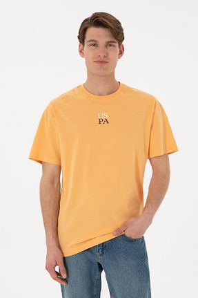 تیشرت قهوه ای مردانه یقه دوچرخه U.S. Polo Assn. - کد 925262748