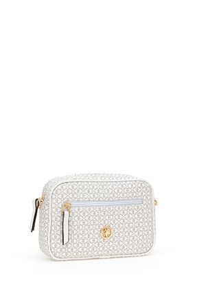 کیف دوشی سفید زنانه چرم مصنوعی U.S. Polo Assn. - کد 925287674