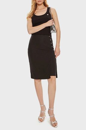 تیشرت مشکی زنانه رگولار Guess - کد 853729926