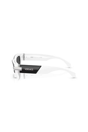 عینک آفتابی سفید زنانه UV400 Versace - کد 861633281
