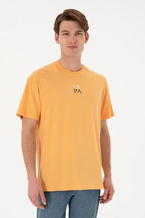 تیشرت قهوه ای مردانه یقه دوچرخه U.S. Polo Assn. - کد 925262748
