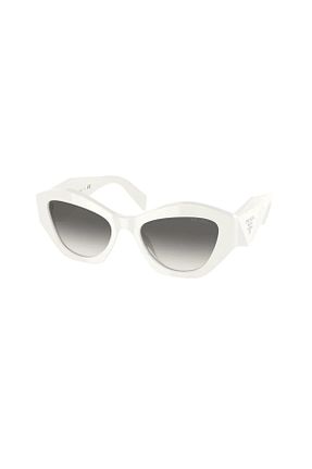 عینک آفتابی سفید زنانه 53 Prada - کد 191191246